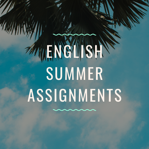 2020 summer assignments